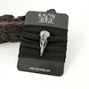 Medium Raven Skull Wrap Bracelet 04